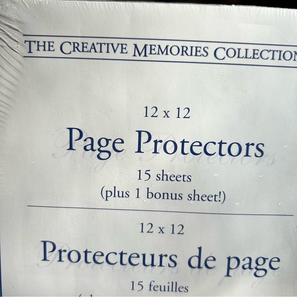 Creative Memories Bundle of New 12” cutting system, page protectors, oval cutter - Picture 15 of 15